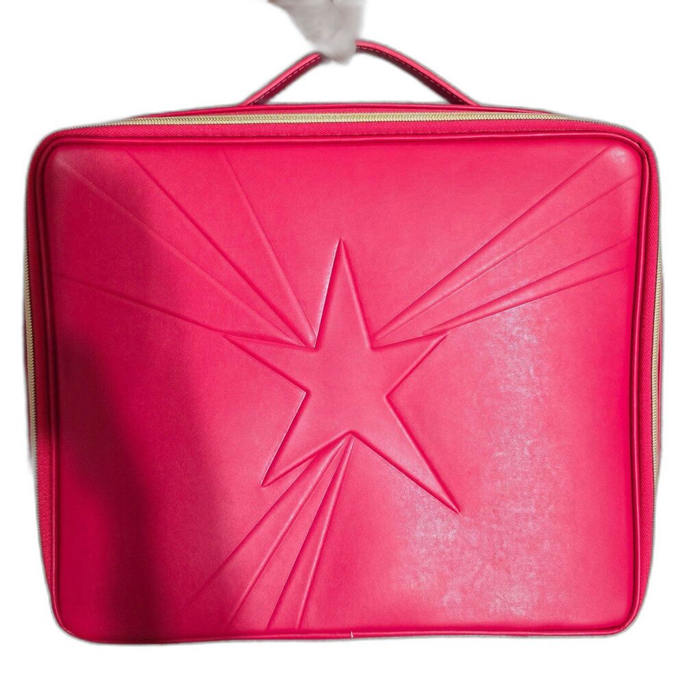 NWOT Lancome hot pink gift bag case cosmetic bag.